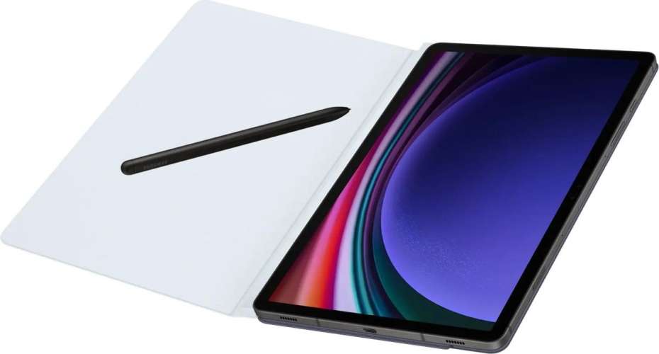 Чехол для планшета Samsung Smart Book Cover, для  Samsung Galaxy Tab S9/S9 FE/S10 FE, голубой [ef-bx710plegru]